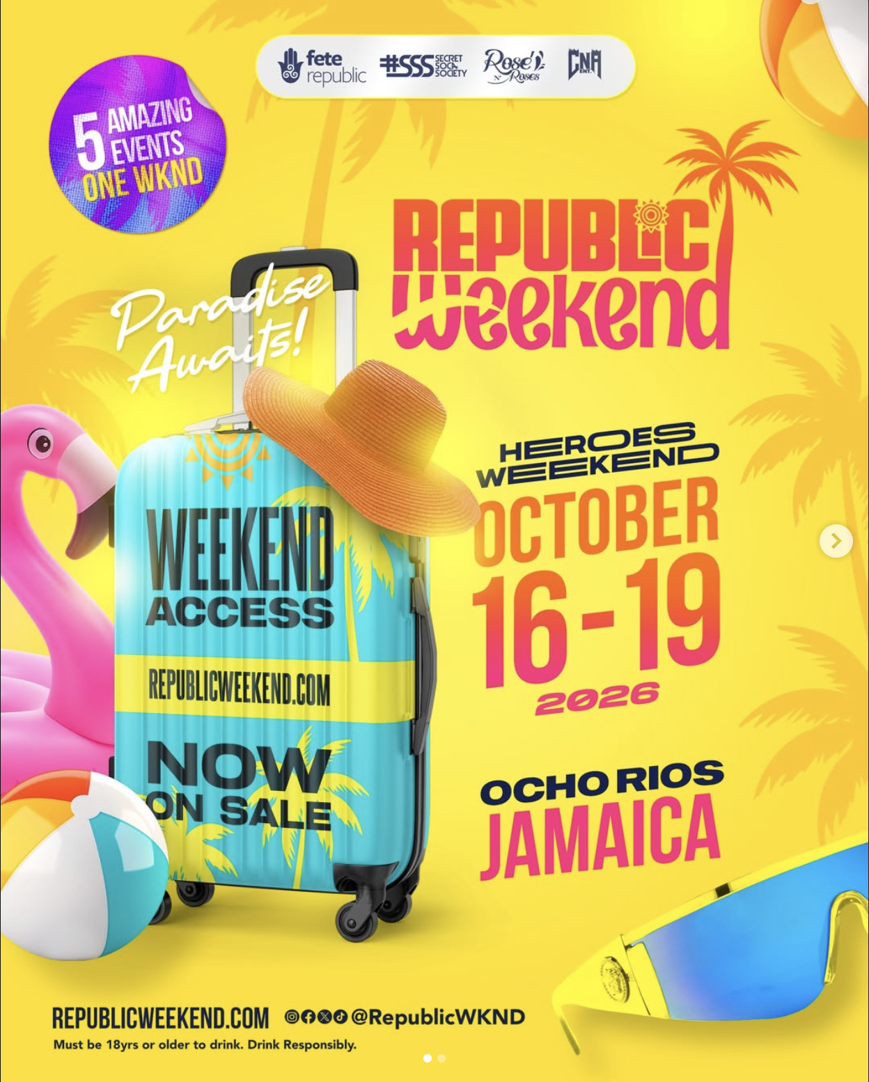 Republic Weekend Flyer